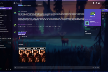 Discord Frosted Glass Theme