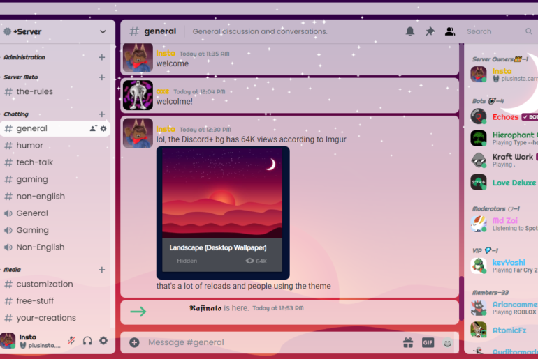 Discord Plus Theme